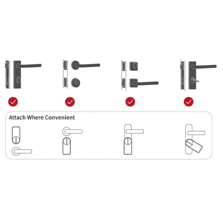 Immax NEO 07815L - Slimme deurslot met toetsenbord 4xAA + 2xAA