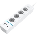 Immax NEO 07821L - Slimme stekkerdoos NEO LITE 4x AC + 1x USB + 2x USB-C Tuya Wi-Fi