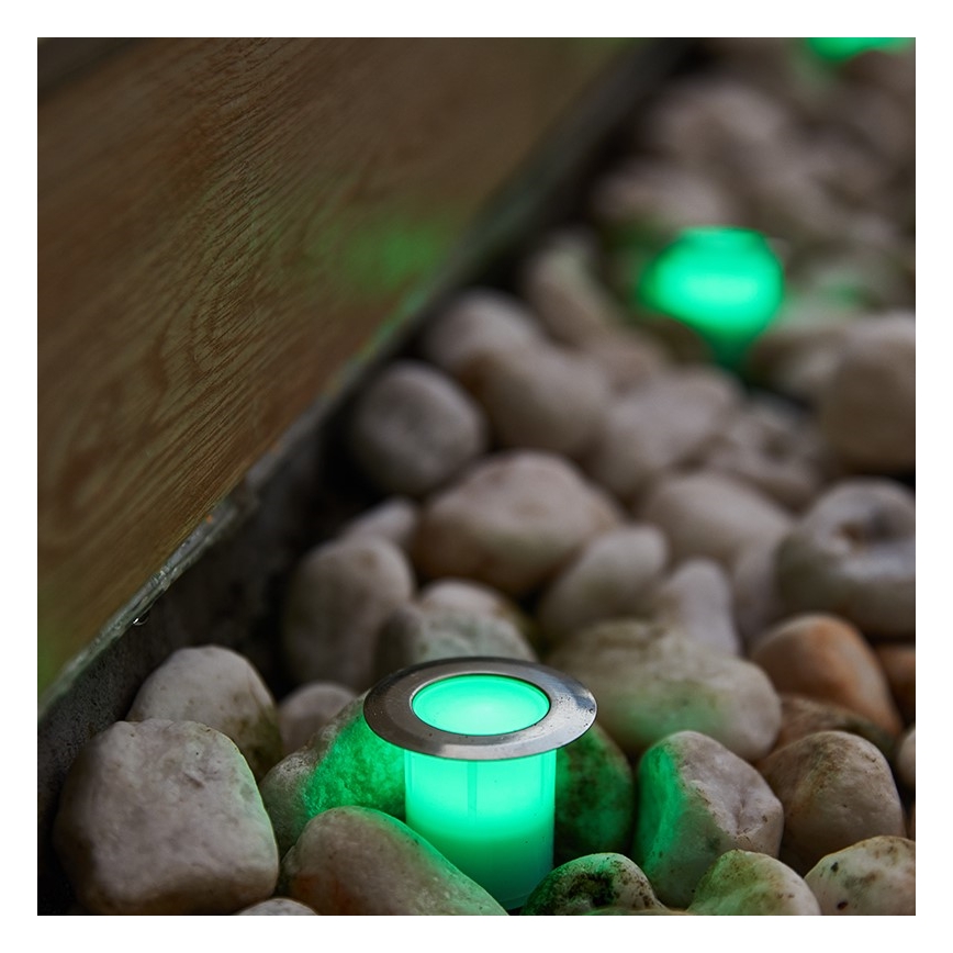 Immax NEO 07905L - LED RGB Dimbare zonne-energie lamp ESTRELAS 8xLED/0,25W/5V IP65 Tuya 2200 mAh