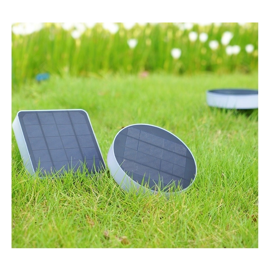Immax NEO 07910L - LED RGB dimbare solarlamp met sensor NEO LITE LED/1W/5V rond IP54 Tuya 1300 mAh