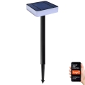 Immax NEO 07911L - LED RGB dimbare solarverlichting met sensor NEO LITE LED/1W/5V vierkant IP54 Tuya 1300 mAh