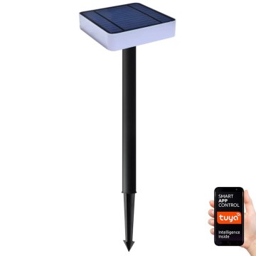 Immax NEO 07911L - LED RGB dimbare solarverlichting met sensor NEO LITE LED/1W/5V vierkant IP54 Tuya 1300 mAh