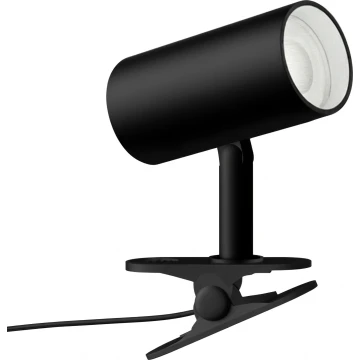 Immax NEO 08291L - Klemlamp PUNTO 1xGU10/9W/230V černá