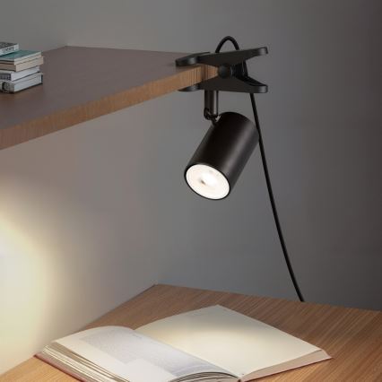 Immax NEO 08291L - Klemlamp PUNTO 1xGU10/9W/230V černá