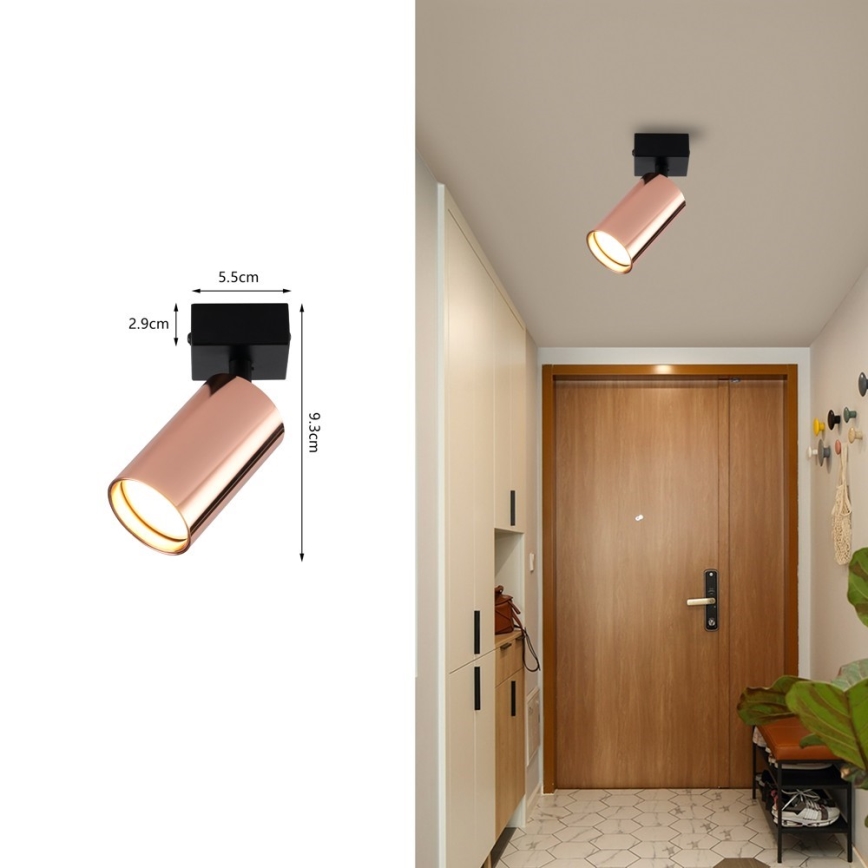 Immax NEO 08301L - Spot PUNTO 1xGU10/9W/230V roségoud