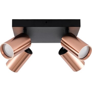 Immax NEO 08304L - PUNTO spotlamp 4x GU10/9W/230V roségoud