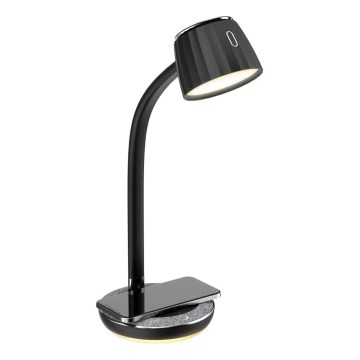 Immax NEO 08996L - LED dimbare tafel lamp met draadloos opladen PERLA LED/1,5W + LED/6W/230V 3800-4300K