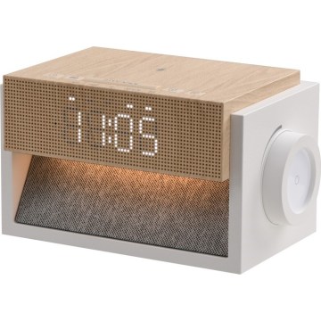 Immax NEO 09114L - LED tafellamp met geïntegreerde wekker en oplaadfunctie CALM LED/1,2W/5V