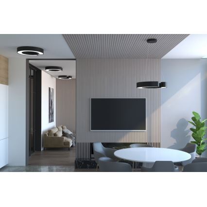 Immax NEO 7133 - LED SMART Dimbare plafondlamp CÉČKO LED/52W/230V + afstandsbediening 60 cm Tuya ZigBee