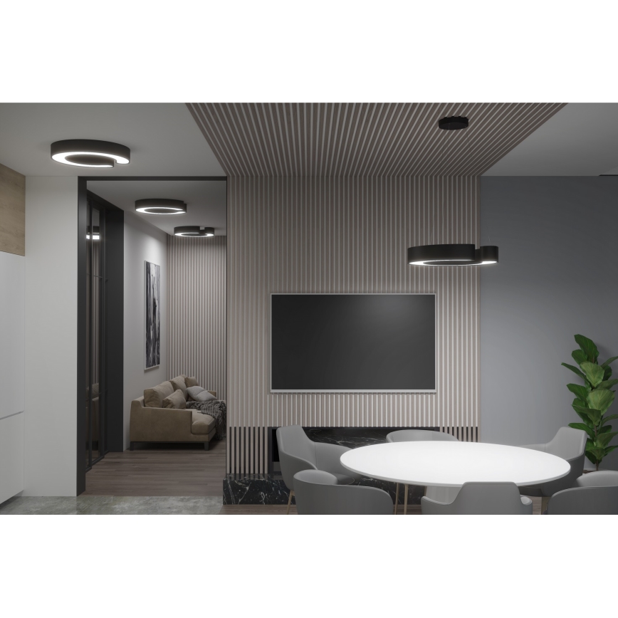 Immax NEO 7133 - LED SMART Dimbare plafondlamp CÉČKO LED/52W/230V + afstandsbediening 60 cm Tuya ZigBee