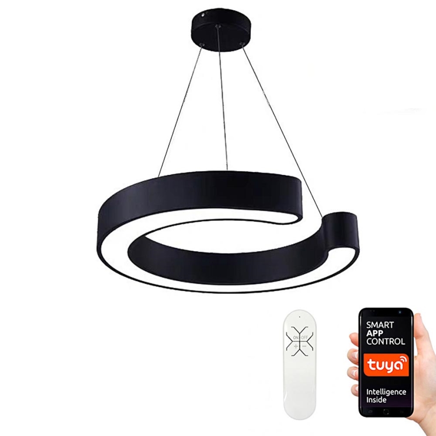 Immax NEO 7134 - LED SMART Dimbare hanglamp aan een koord CÉČKO LED/43W/230V + afstandsbediening 60 cm Tuya ZigBee