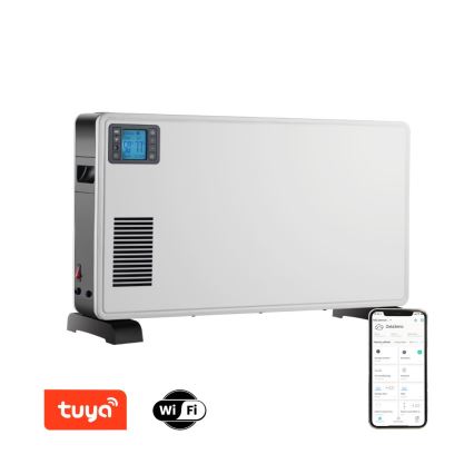 Immax NEO 07760L - Elektrische convectorkachel 1000/1300/2300W LCD/timer/TURBO/thermostaat Wi-Fi Tuya + RC