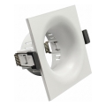 Inboutring voor GU10 inbouwspot 8,6x8,6 cm wit