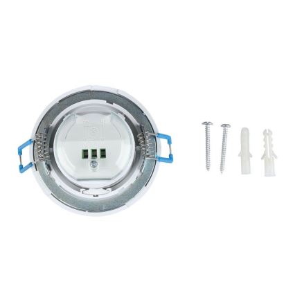 Inbouw bewegingssensor PIR 360° 400W/230V wit