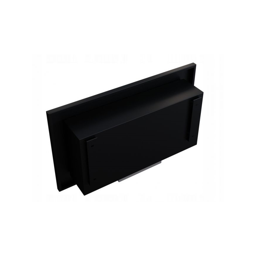 Kratki - Inbouw BIO haard 37,4x64,8 cm 1kW zwart
