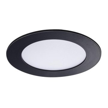 Inbouw LED Badkamer Lamp ROUNDA LED/6W/230V IP44 zwart