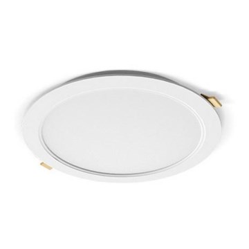 Inbouw LED Plafond Lamp ATUEL LED/12W/230V 3000K d. 14,5 cm IP54