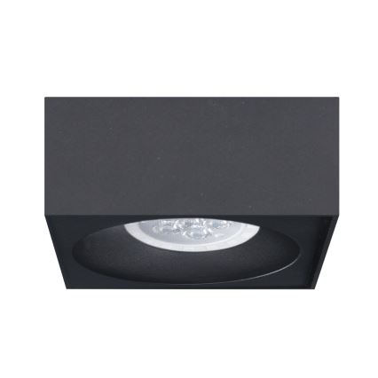 Inbouw Spot BALI 1xGU5,3/MR16/25W/12V vierkant zwart