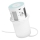 Inbouw-stroomzuil voor tafelblad met draadloos opladen 4x230V + 2xUSB-A + 2xUSB-C wit