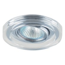 Inbouwlamp Family 1xGU10/50W chroom/kristallen