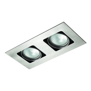 Inbouwlamp OCZKO GUESTO 2xGU10/40W/230V