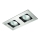 Inbouwlamp OCZKO GUESTO 2xGU10/40W/230V