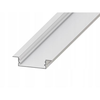 Inbouwprofiel voor LED-strips 1 m wit