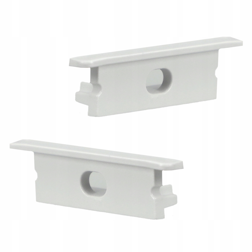 Inbouwprofiel voor LED-strips 1 m wit