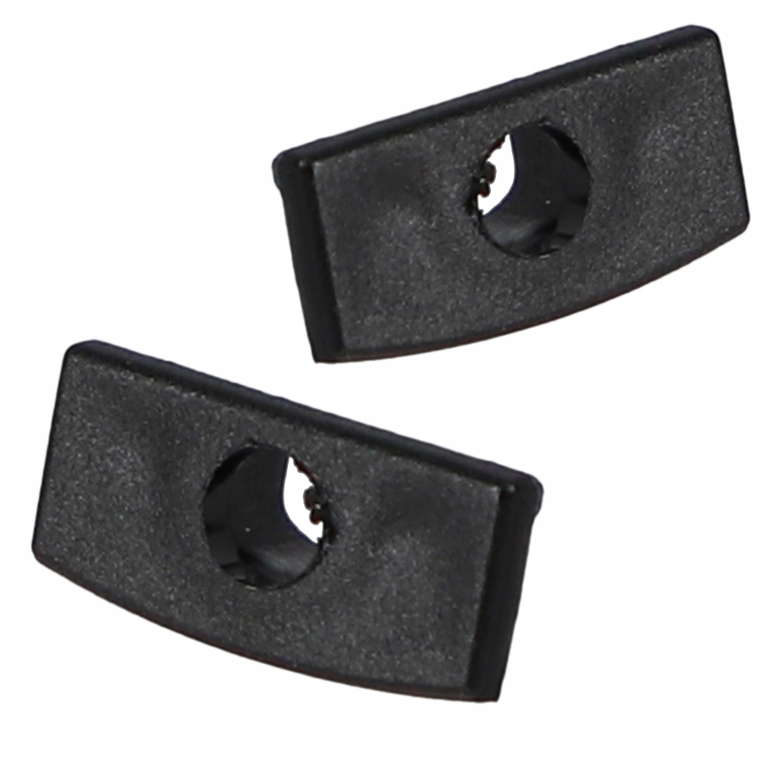 Inbouwprofiel voor LED-strips 1 m zwart/helder