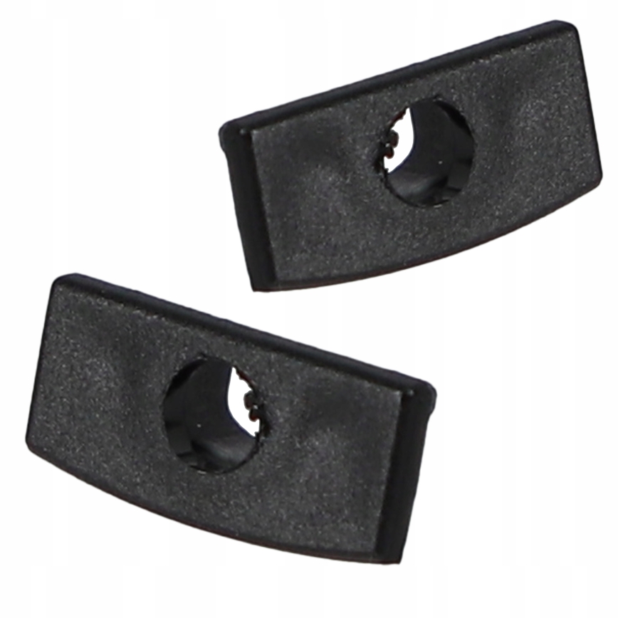 Inbouwprofiel voor LED-strips 1 m zwart/wit