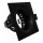 Inbouwring voor GU10-inbouwspot 8,6x8,6 cm, zwart