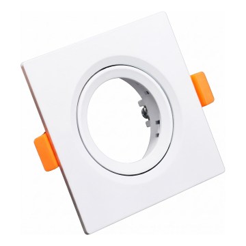 Inbouwring voor GU10-inbouwspot 9x9 cm, wit