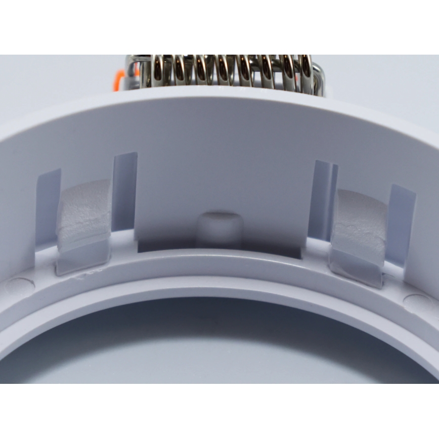 Inbouwring voor GU10-inbouwspot 9x9 cm, wit