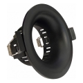 Inbouwring voor GU10 inbouwspot Ø 8,6 cm zwart