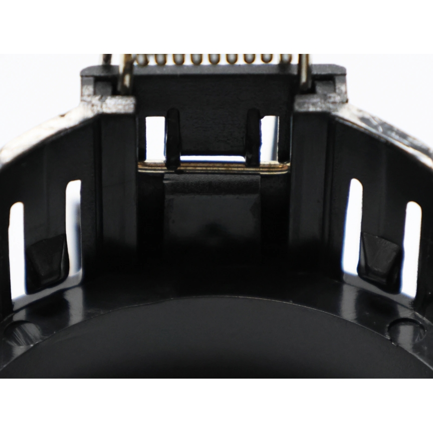 Inbouwring voor GU10 inbouwspot Ø 8,6 cm zwart