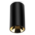 Inbouwspot 1xGU10/35W/230V zwart/goud