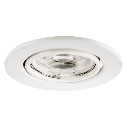 Inbouwspot 1xGU10/MR16/10W/230V Ø 9 cm wit