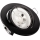 Inbouwspot 1xGU10/MR16/10W/230V Ø 9 cm zwart