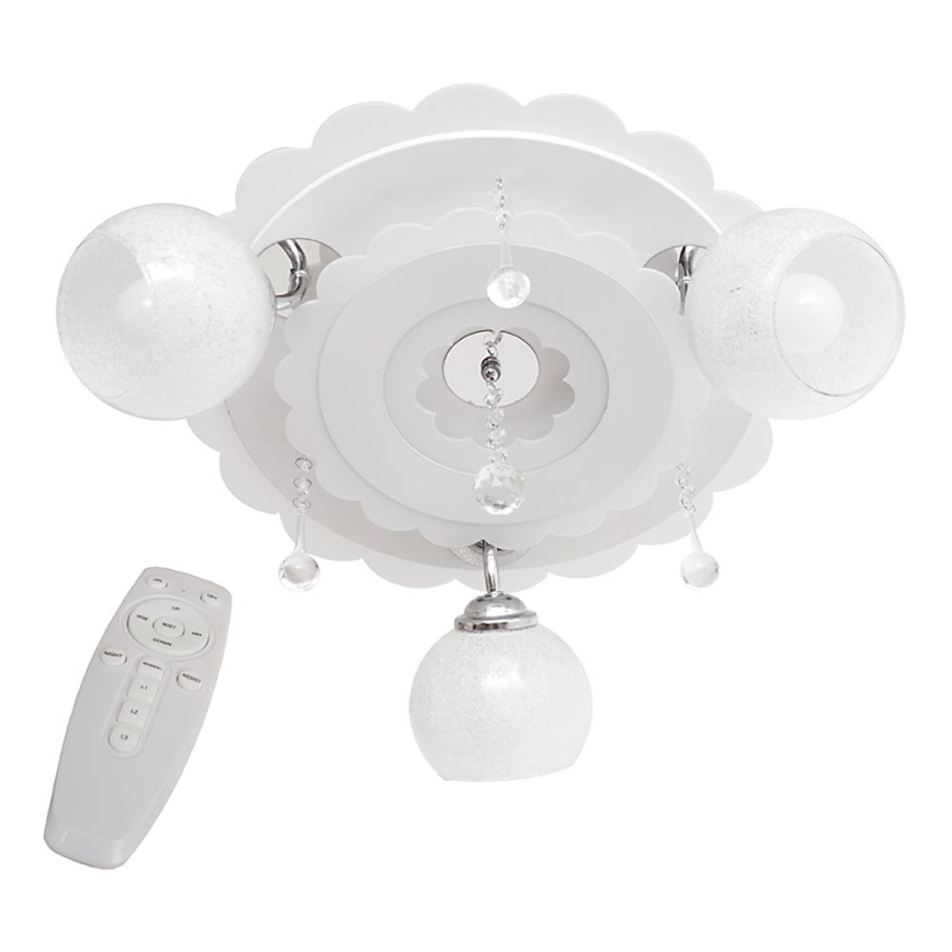 Inbouwspot ARONA 3xE27/15W/230V+LED