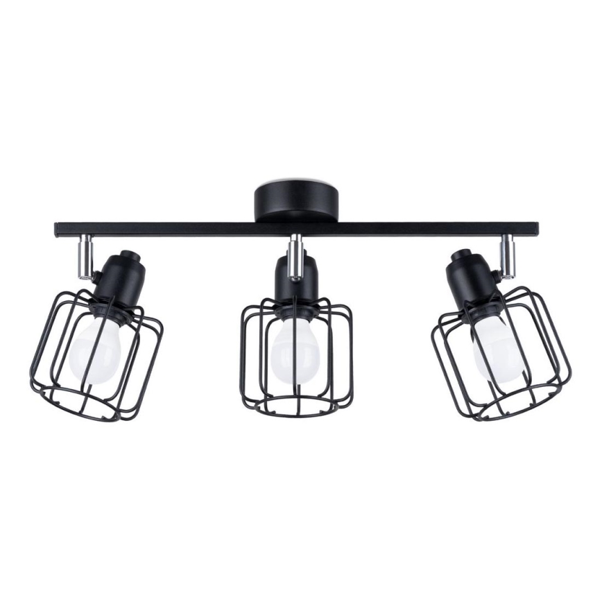 Inbouwspot BELUCI 3xE14/40W/230V zwart