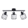 Inbouwspot BELUCI 3xE14/40W/230V zwart