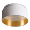 Inbouwspot GOVIK GU10/10W wit/goud