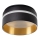 Inbouwspot GOVIK GU10/10W zwart/goud