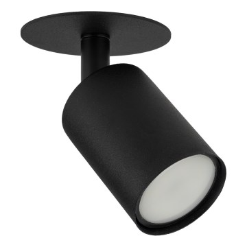 Inbouwspot NEX 1xGU10/10W/230V zwart