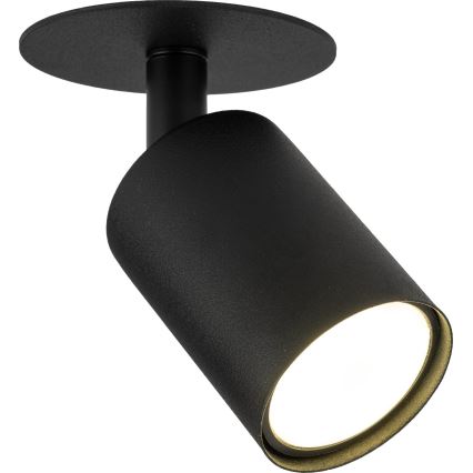 Inbouwspot NEX 1xGU10/10W/230V zwart
