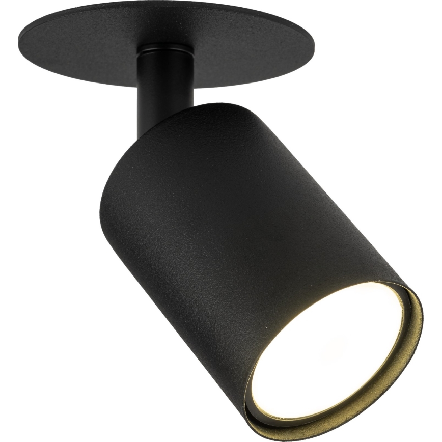 Inbouwspot NEX 1xGU10/10W/230V zwart