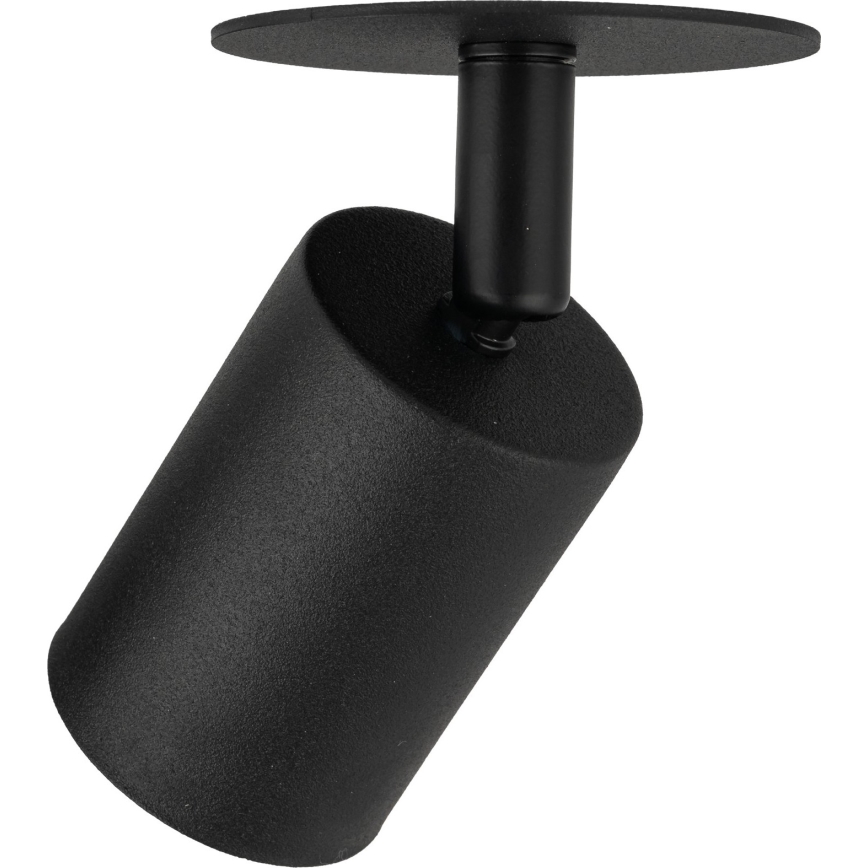Inbouwspot NEX 1xGU10/10W/230V zwart