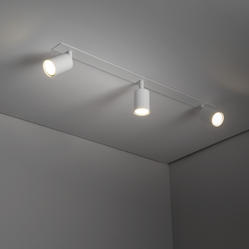 Inbouwspot NEX 3xGU10/10W/230V wit