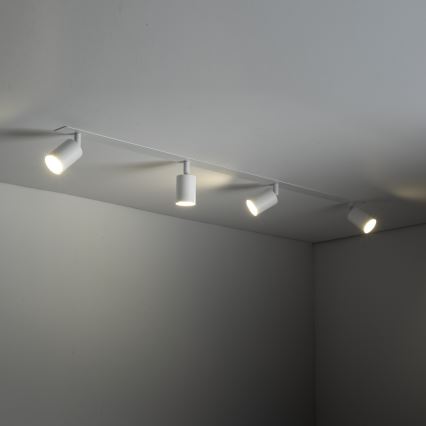 Inbouwspot NEX 4xGU10/10W/230V wit
