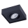 Inbouwspot NUSA 1xGU5,3/MR16/50W/12V hoekig zwart
